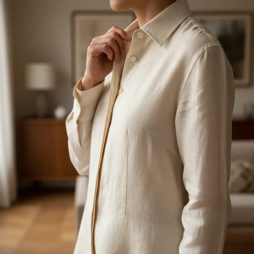 Woven shirts and tops